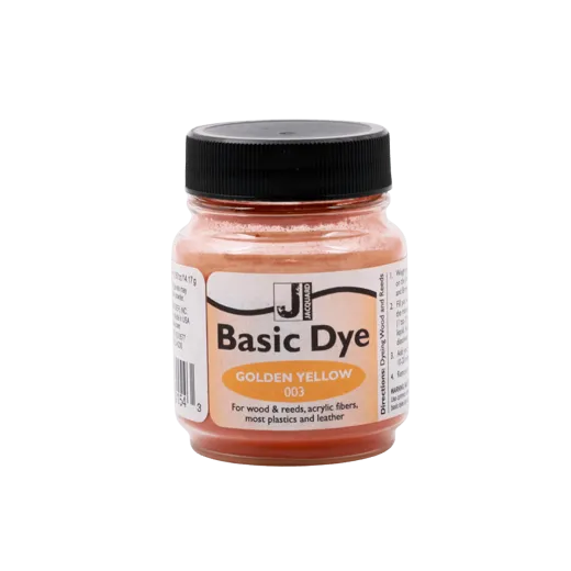 JACQUARD Basic Dye 0.5oz #003 GOLDEN YELLOW / ZŁOTOŻÓŁTY barwnik do włókien akrylowych