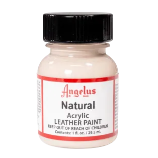 ANGELUS Acrylic Leather Paint Standard 1oz #161 NATURAL / NATURALNA farba akrylowa do malowania Sneakersów i Jeansu