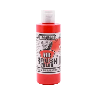 JACQUARD Airbrush Color Iridescent Paint 4oz #606 SCARLET / SZKARŁATNA opalizująca farba akrylowa do malowania aerografem