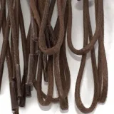 Okrągłe brązowe cienkie sznurowadła woskowane do butów tarrago laces thin waxed