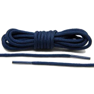 LACE LAB Roshe Laces 3mm Navy Blue / Granatowe okrągłe sznurowadła do butów