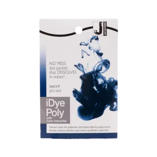JACQUARD iDye Poly 0.49oz #1469 NAVY BLUE / GRANATOWY barwnik do poliestru, nylonu, tkanin syntetycznych i tworzyw sztucznych