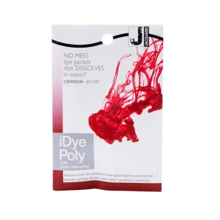 JACQUARD iDye Poly 0.49oz #1457 CRIMSON / KARMAZYN barwnik do poliestru, nylonu, tkanin syntetycznych i tworzyw sztucznych