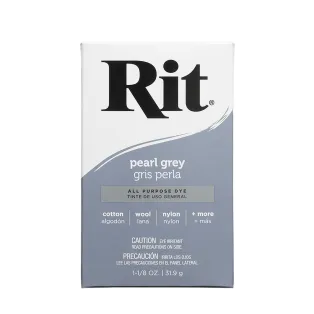 RIT DYE All-Purpose Powder Dye 1.125oz PEARL GREY / PERŁOWOSZARY uniwersalny barwnik w proszku do tkanin i innych powierzchni
