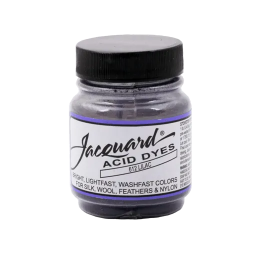 JACQUARD Acid Dye 0.5oz #612 LILAC / LILIOWY barwnik kwasowy do wełny, jedwabiu i piór