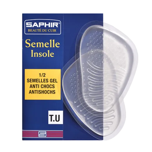 SAPHIR BDC Insoles 1/2 Gel Anti Shock / Żelowe półwkładki do obuwia
