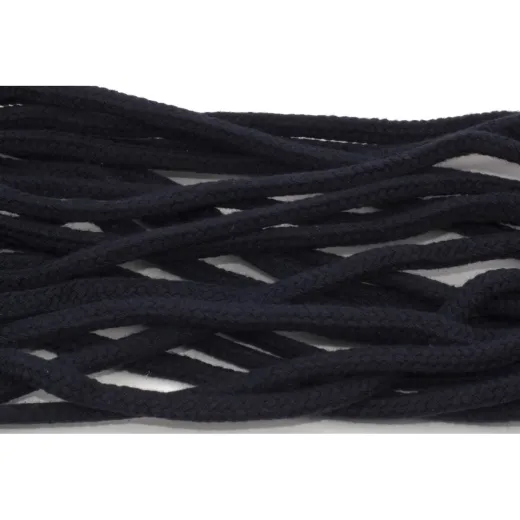 Okrągłe granatowe grube sznurowadła  do butów tarrago laces havy cord 5.5mm
