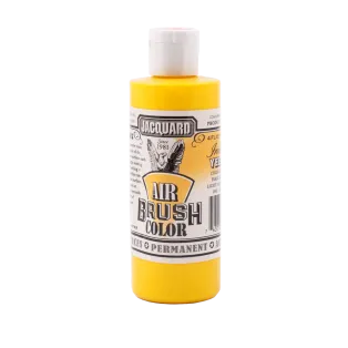 JACQUARD Airbrush Color Iridescent Paint 4oz #600 YELLOW / ŻÓŁTA opalizująca farba akrylowa do malowania aerografem