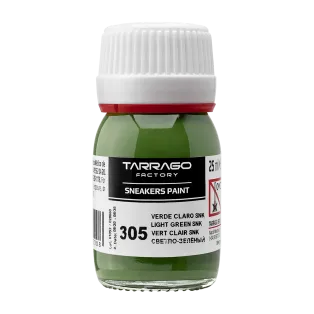 TARRAGO SNEAKERS Paint Standard Colors 25ml #305 LIGHT GREEN / Jasnozielona farba akrylowa do personalizacji i renowacji butów oraz jeansu