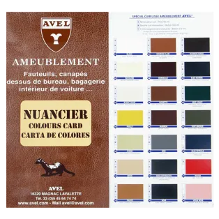 AVEL LTHR Color Chart / Karta kolorów