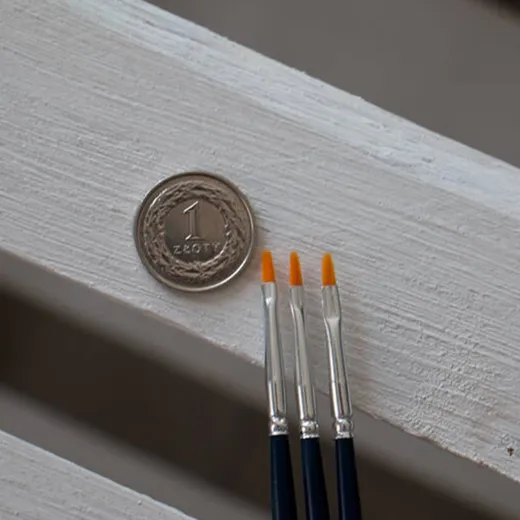 ELCO Brush Flat Golden Nylon 02