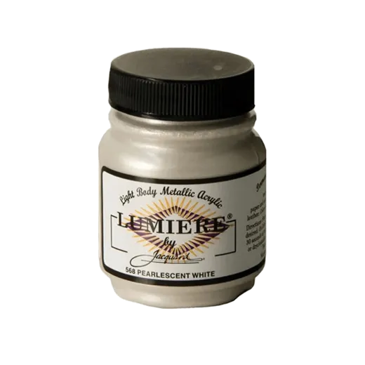 Biała perłowa Farba akrylowa do customizacji sneakersów, odzieży i akcesoriów