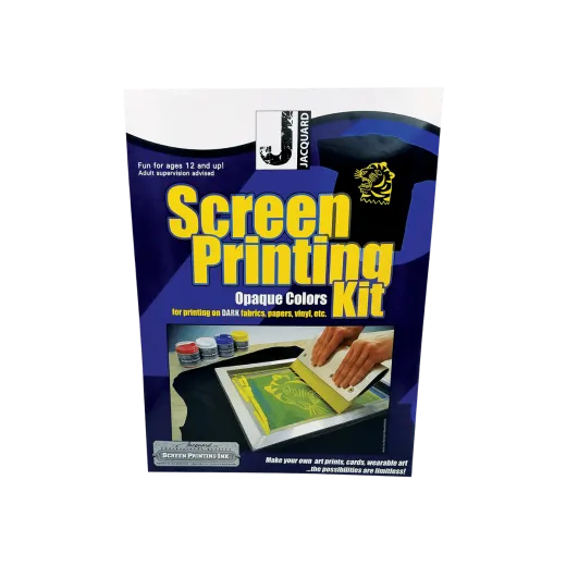 JACQUARD Screen PRINTING Opaque Colors Kit / Zestaw do sitodruku na ciemne tkaniny