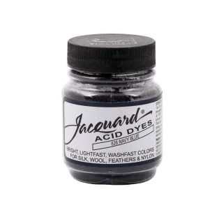 JACQUARD Acid Dye 0.5oz #626 NAVY BLUE / GRANATOWY barwnik kwasowy do wełny, jedwabiu i piór