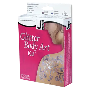 JACQUARD Glitter Body Art Kit / Zestaw brokatów do zdobienia ciała