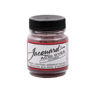 JACQUARD Acid Dye 0.5oz #619 CRIMSON / KARMAZYN barwnik kwasowy do wełny, jedwabiu i piór