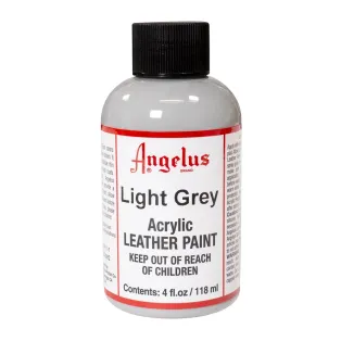 ANGELUS Acrylic Leather Paint Standard 4oz #082 LIGHT GREY / JASNOSZARA farba akrylowa do malowania Sneakersów i Jeansu