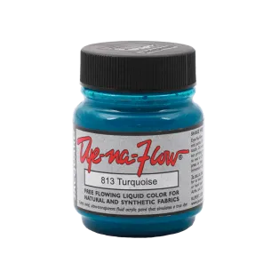 JACQUARD Dye-Na-Flow Paint 2.25oz #813 TURQUOISE / TURKUSOWA płynna farba akrylowa do tkanin