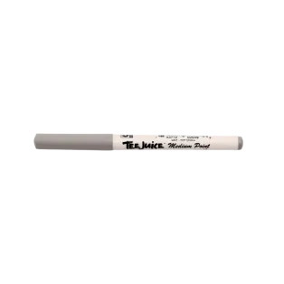 JACQUARD Tee Juice Fabric Art Marker Medium Point 1.2mm GREY / Szary pisak do jeansu, tkanin, skór, drewna, gliny, papieru