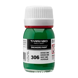 TARRAGO SNEAKERS Paint Standard Colors 25ml #306 GREEN / Zielona farba akrylowa do personalizacji i renowacji butów oraz jeansu