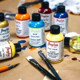 Ciemnobezowa farba do customizacji sneakersów, jeansu, tkanin Angelus Acrylic Leather Paint Standard 4oz