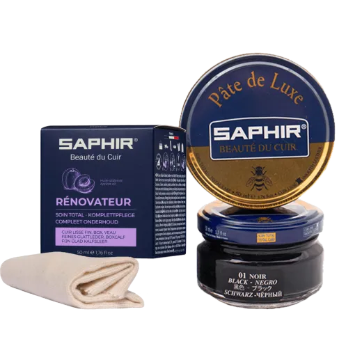 Saphir BDC Set 10 Shoe Care / Zestaw do czyszczenia i pielęgnacji skórzanego obuwia
