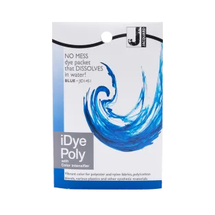 JACQUARD iDye Poly 0.49oz #1451 BLUE / NIEBIESKI barwnik do poliestru, nylonu, tkanin syntetycznych i tworzyw sztucznych