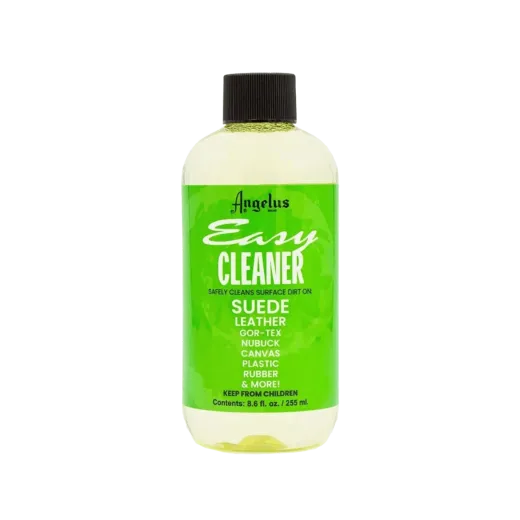 Płyn cleaner do czyszczenia butów i różnych skór - do zamszu, nubuku, skór licowych, eco-skór, tkanin, tekstyliów. Czyści i odplamia.