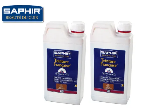 SAPHIR BDC Teinture Francaise 1000ml / Barwnik alkoholowy do skór naturalnych licowych, zamszu, nubuku