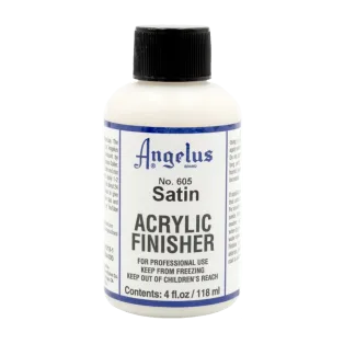ANGELUS Acrylic Finisher 4oz - Satin / Satynowy akrylowy lakier wykończeniowy do customizacji Sneakersów i ubrań