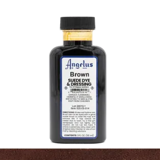 ANGELUS Suede Dye & Dressing 3oz #014 BROWN / BRĄZOWY barwnik do zamszu i nubuku