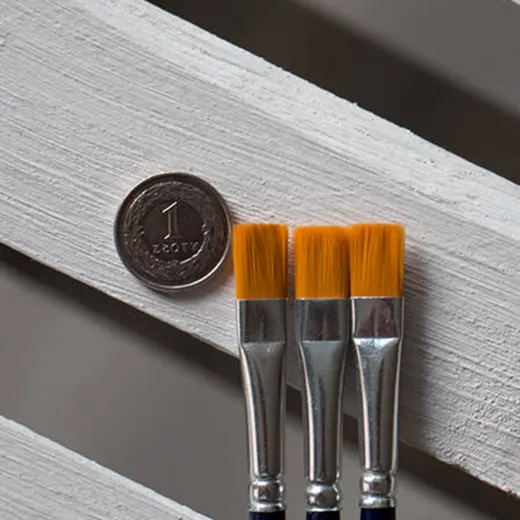 ELCO Brush Flat Golden Nylon 10