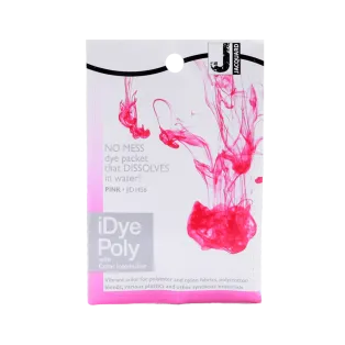 JACQUARD iDye Poly 0.49oz #1456 PINK / RÓŻOWY barwnik do poliestru, nylonu, tkanin syntetycznych i tworzyw sztucznych