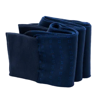 PATINE Socks Quarter Navy Blue / Royal Blue - Luksusowe skarpety