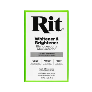 RIT DYE Whitener & Brightener Powder 1oz / Bezchlorowy wybielacz i rozjaśniacz do tkanin