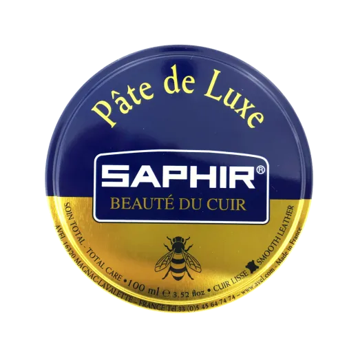 SAPHIR BDC Pate de Luxe 100ml / Woskowa pasta do butów