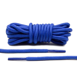 LACE LAB XI Rope Laces 6mm Royal Blue / Niebieskie okrągłe sznurowadła do butów