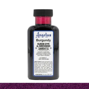 ANGELUS Suede Dye & Dressing 3oz #060 BURGUNDY / BURGUNDOWY barwnik do zamszu i nubuku