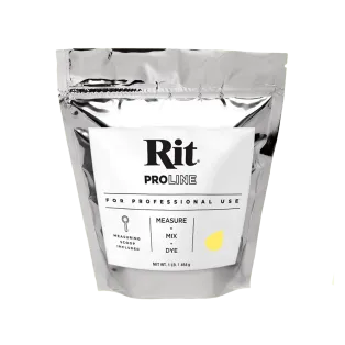 RIT DYE ProLine Powder Dye 1LB GOLDEN YELLOW / ZŁOTOŻÓŁTY profesjonalny barwnik w proszku do tkanin i innych powierzchni