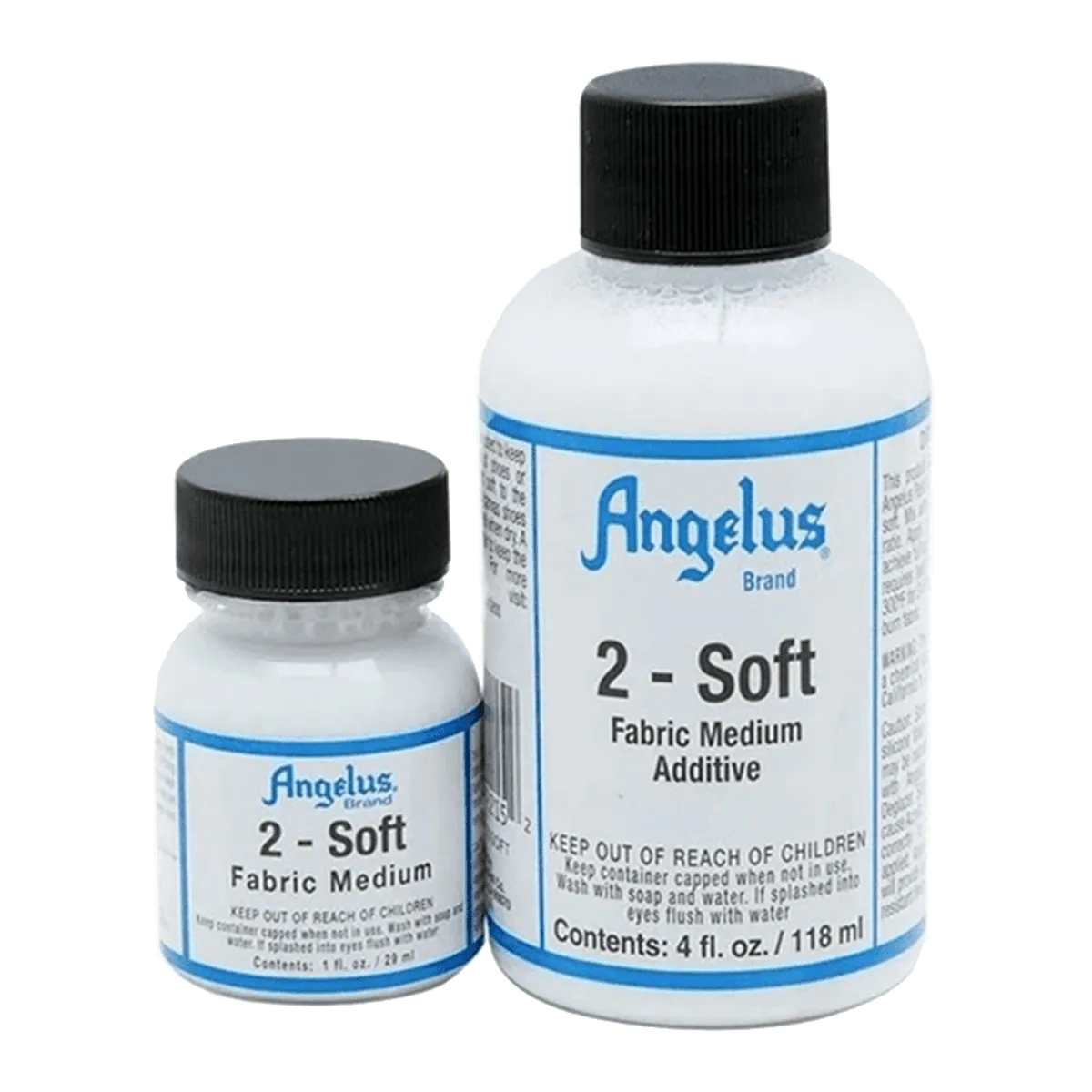 ANGELUS Acrylic Leather Paint 2-Soft Fabric Medium Additive / Dodatek do farb akrylowych ułatwiający malowanie jeansu i tkanin