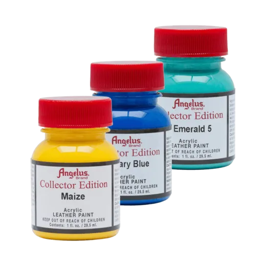 Zestaw 3 farb do customizacji i renowacji Nike Air Jordan Angelus Collector Edition w kolorach dopasowanych do kultowych modeli butów