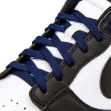 Granatowe sznurowadła płaskie do butów. Sznurówki do customizacji sneakersów - nike, off-white