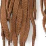 Płaskie brązowe sznurowadła do butów tarrago laces 8.5mm