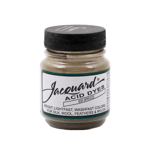 JACQUARD Acid Dye 0.5oz #630 SPRUCE / ŚWIERKOWY barwnik kwasowy do wełny, jedwabiu i piór