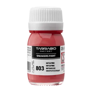 TARRAGO SNEAKERS Paint Collector Colors 25ml #803 INFRAPINK / Różowa farba akrylowa do personalizacji butów i ubrań