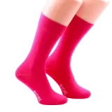 różowe skarpety męskie gładkie bawełniane idealne do butów eleganckich 