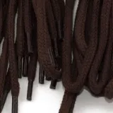 Okrągłe ciemno brązowe grube sznurowadła  do butów tarrago laces havy cord 5.5mm