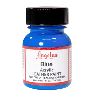 ANGELUS Acrylic Leather Paint Standard 1oz BLUE / NIEBIESKA farba akrylowa do malowania Sneakersów i Jeansu