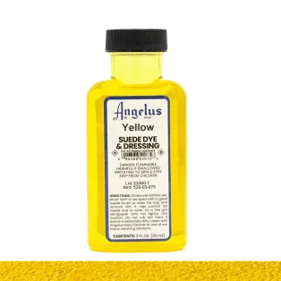 ANGELUS Suede Dye & Dressing 3oz #075 YELLOW / ŻÓŁTY barwnik do zamszu i nubuku