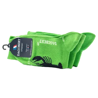 DAGOBERT Men Socks HOMARD Vert - Luksusowe skarpety